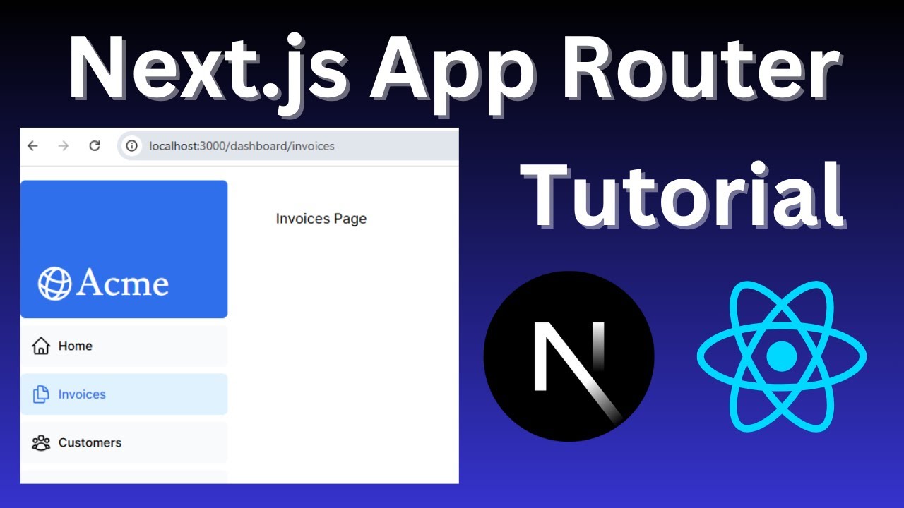 Build a Next.js App following the course | Step-by-Step App Router Tutorial