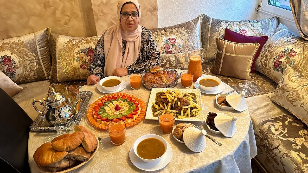 Mesa día 7 de ramadán2023  /recetas increíbles para toda la familia 👌👌.