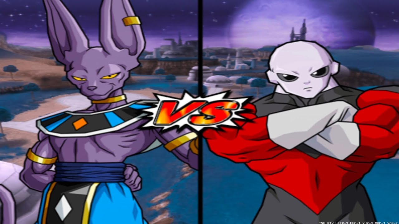 Beerus vs jiren 🔥 | finally found the  strongest🤯| dbzbt4 #jirenfullpower #beerusvsgoku
