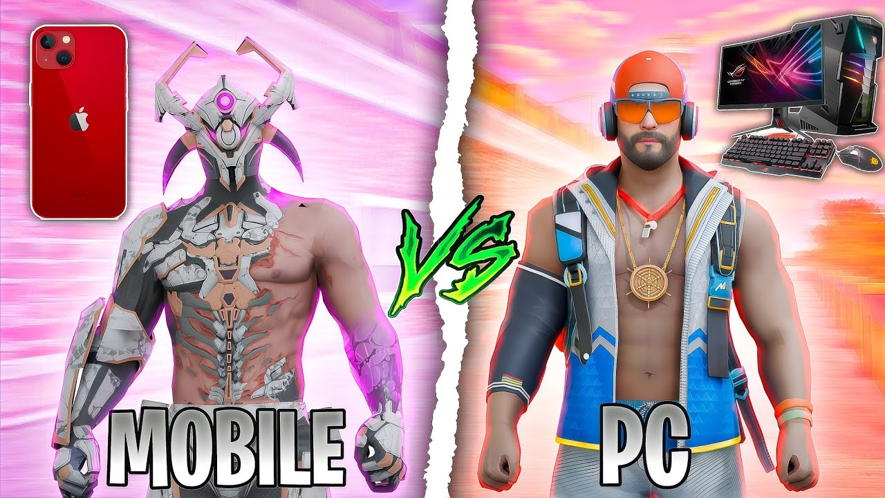 Destroying PC Players With MOBILE Movement In Bloodstrike | MOBILE VS PC