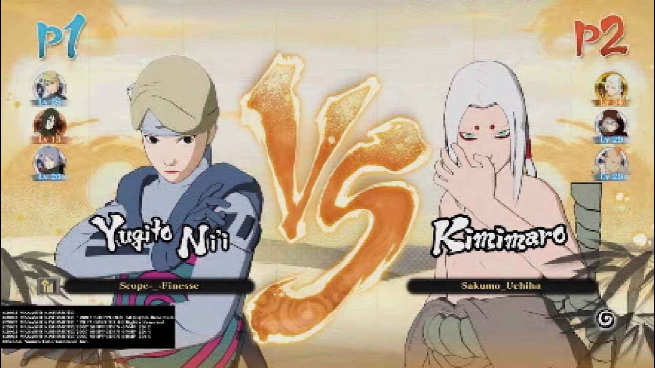 He wanted to 1 & Done but I said No xD Naruto Storm connections Ranked
