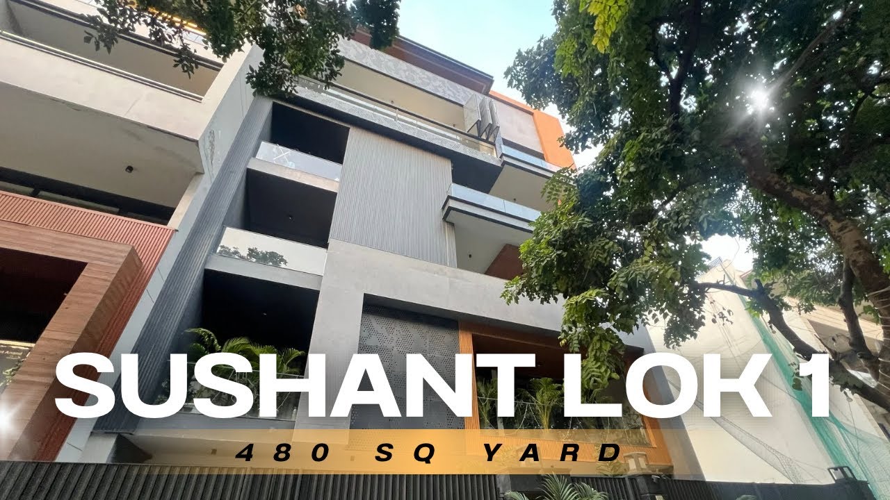 🔥 ULTRA-LUXURY 4BHK BUILDER FLOOR | 480 SQ YARDS | SUSHANT LOK-1, GURGAON 