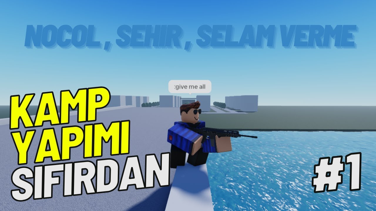 Sıfırdan Roblox Kamp Yapımı / Türk Asker Oyunu Roblox / Roblox TSK / #roblox #robloxtürkiye
