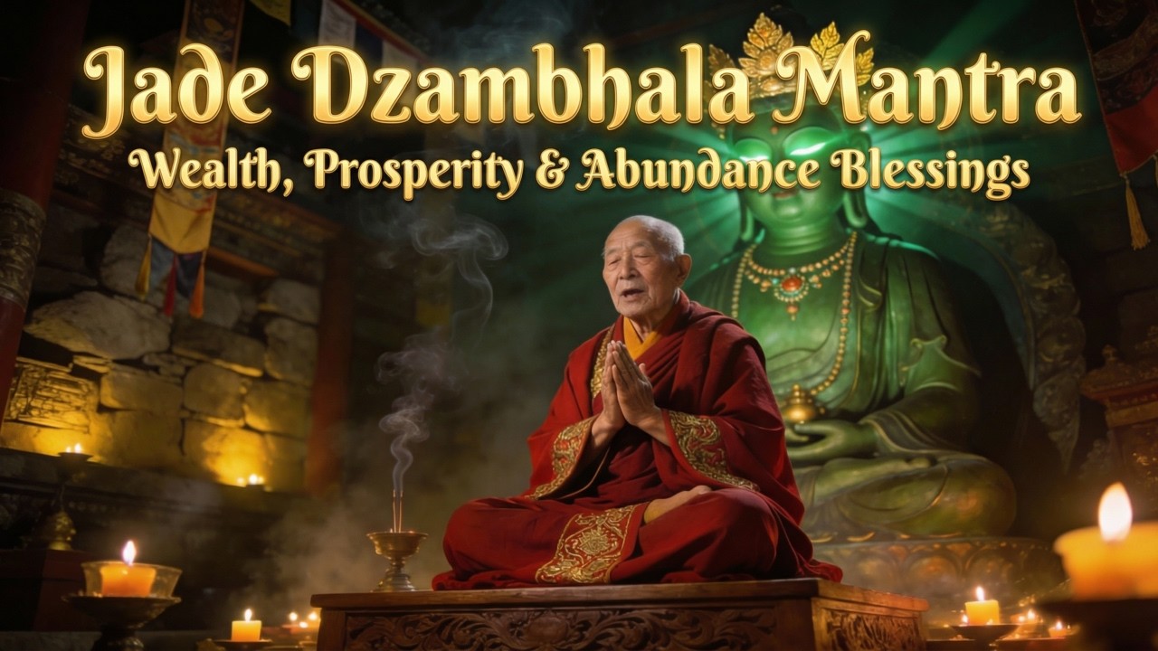 Green Dzambhala Mantra for Abundance — Tibetan Wealth Blessing Practice