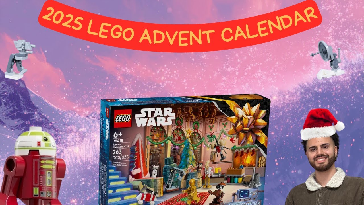 Адвент-календарь Lego Star Wars 2025, часть 1 (дни 1-8)