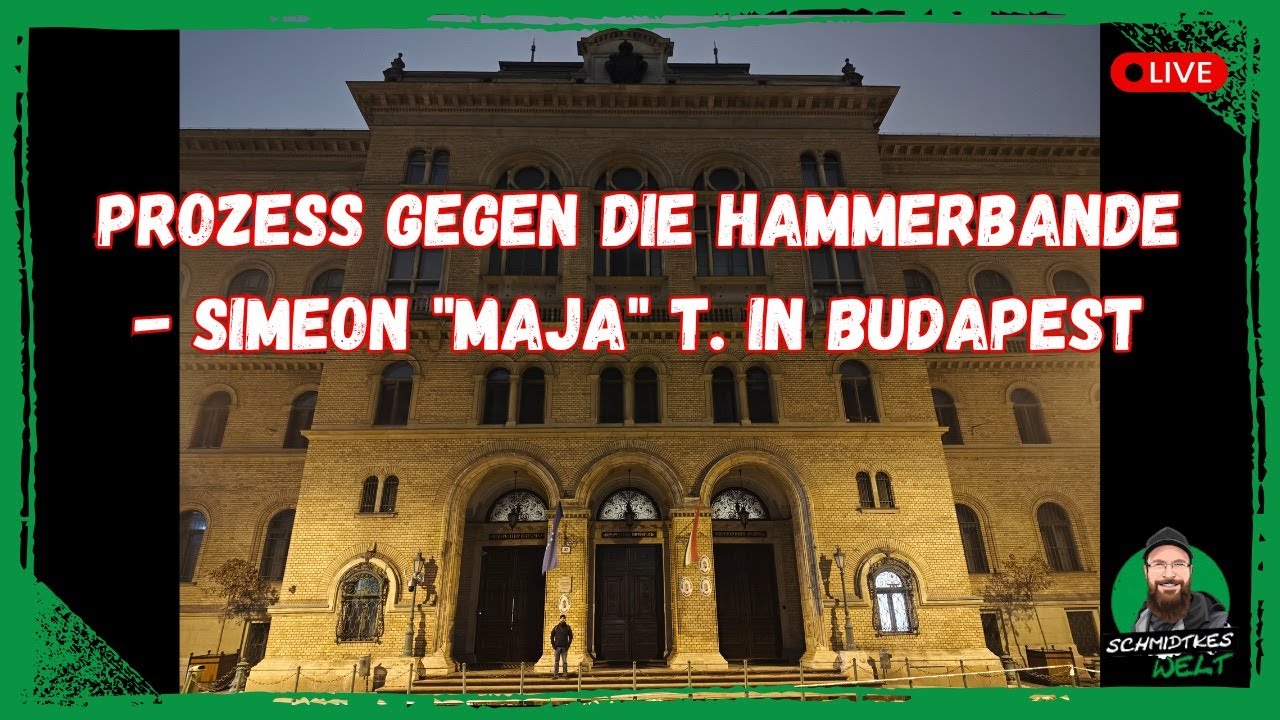 ❗LIVE❗in Budapest | Prozess gegen die Hammerbande - Simeon 