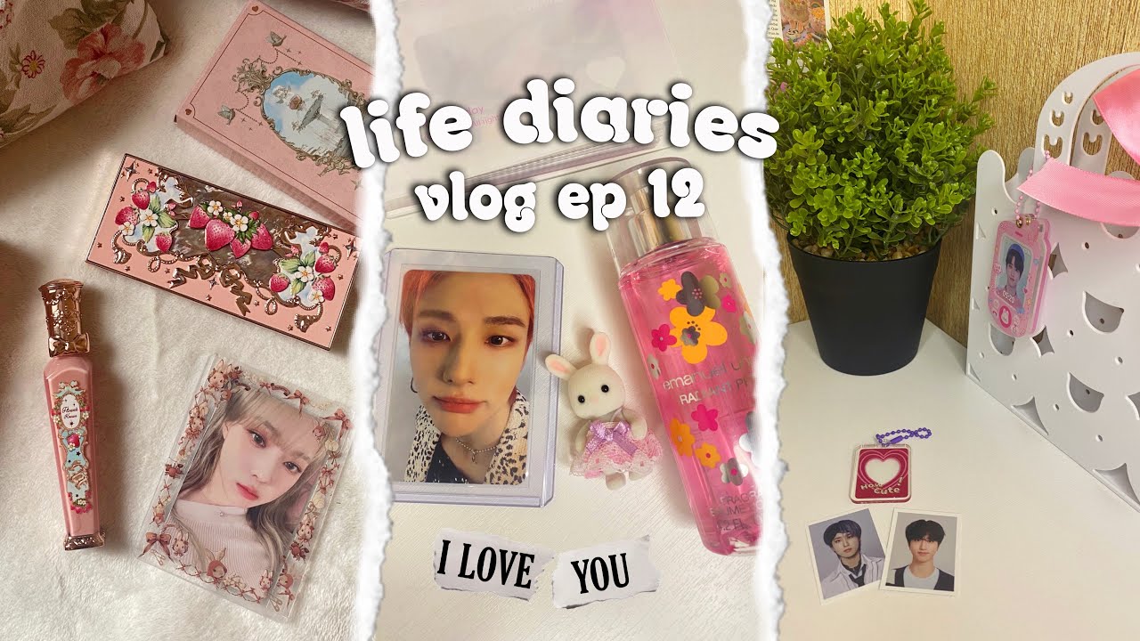 [vlog ep.12] самая дорогая косметика flower knows, что в моей сумке, будни картонщика🥛🍓
