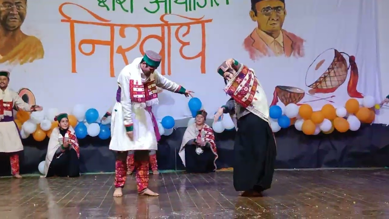 Kinnauri dance HPU fest