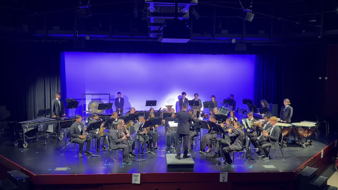 Cal High Music - 2026 Spring Band Concert - Wind Ensemble performs Appalachian Morning