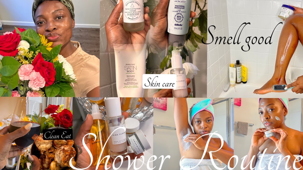 Shower Routine | Clean Girl | Smell Fresh & Good |Treat You | Skincare | Body Care Routine | Dinner