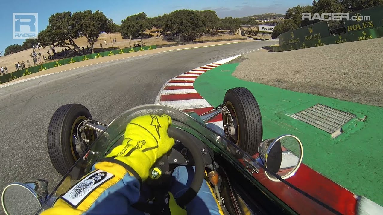 RACER: Full Race-1963 Lotus 27 Formula Junior at Monterey with Danny Baker