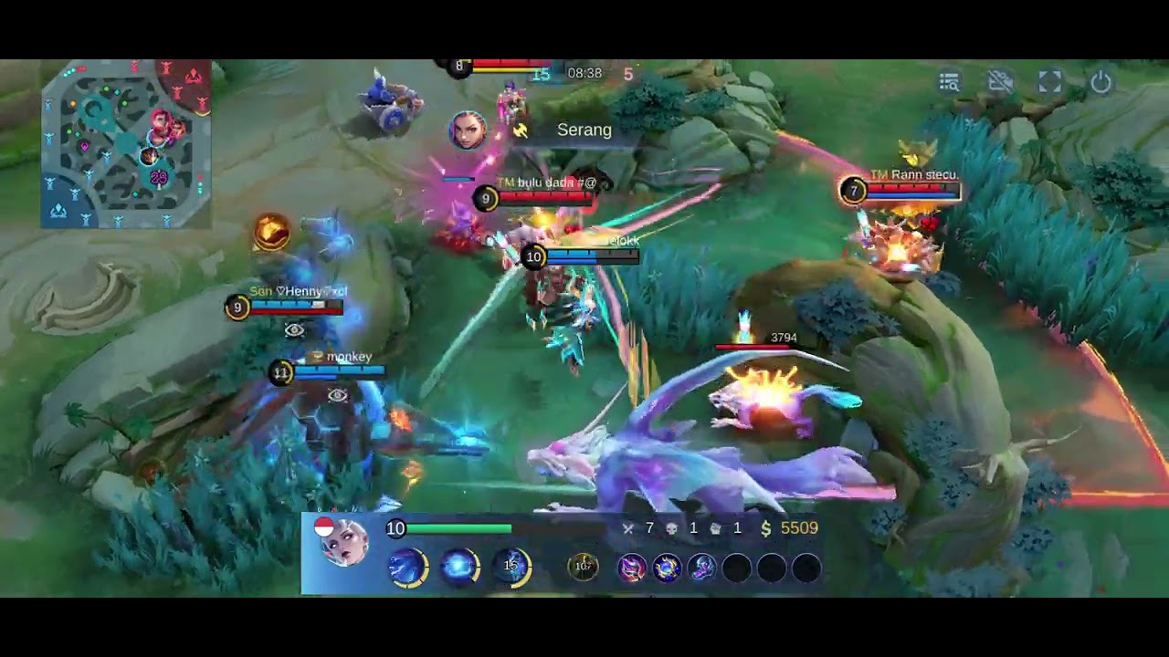 DIGENDONG EUDORA SAMPAI X1000 LEWAT⚡️⚡️ @MobileLegends5v5MOBA 