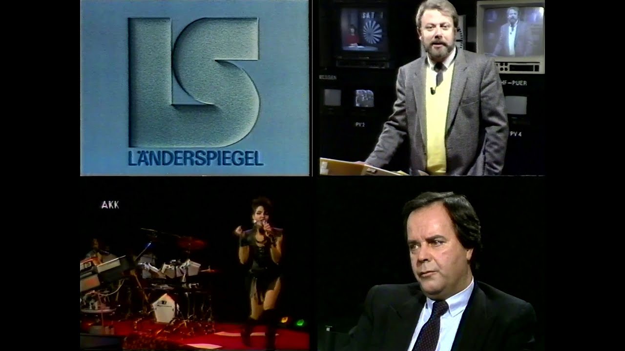 Länderspiegel vom Kabelpilotprojekt Ludwigshafen (ZDF, 12.01.1985)