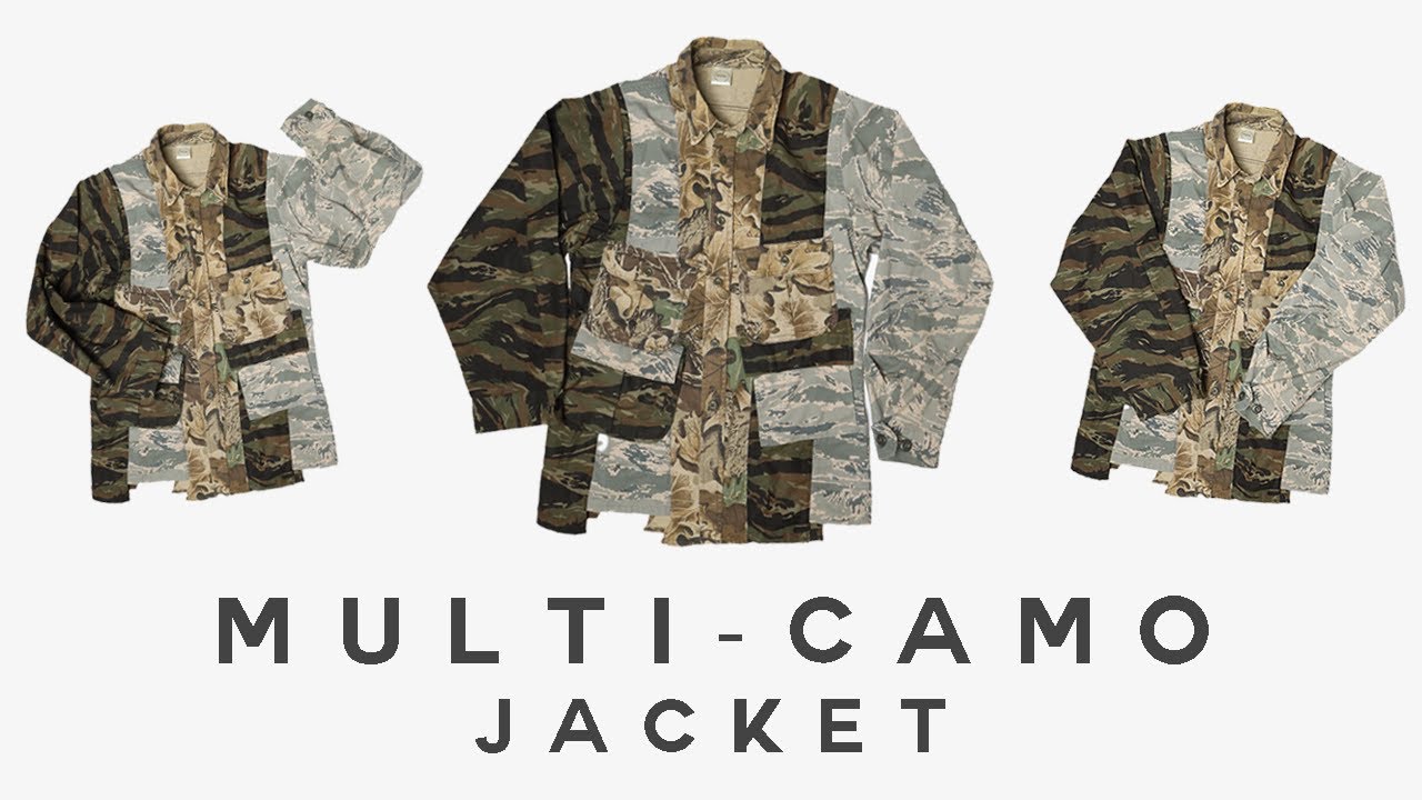 THRIFT FLIP: What to do with thrifted camo jackets | JustDre