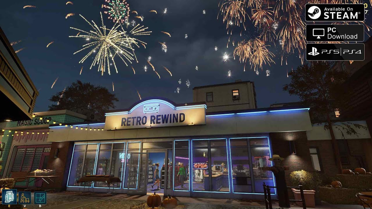 Running a VHS Store in 2025?! Retro Rewind Simulator Demo Gameplay (PC/Playstation)