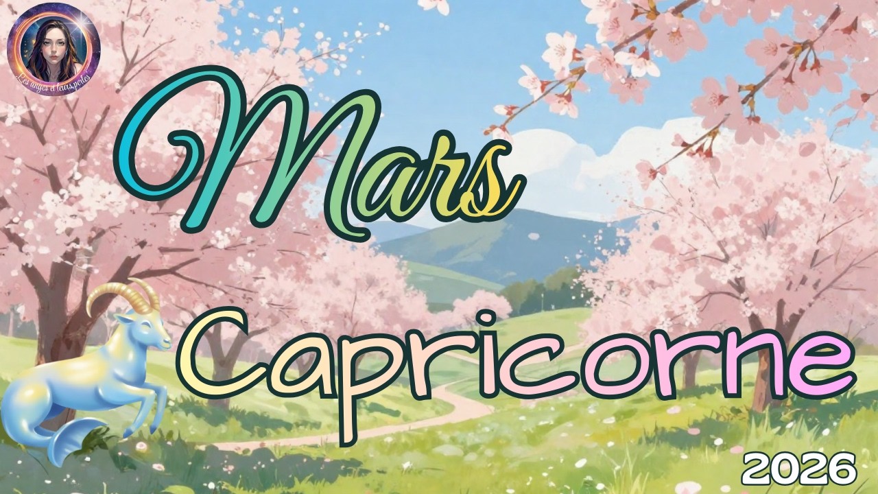 CAPRICORNE ♑ MARS 🐦‍🔥🧿 Un changement lumineux  .. 🧿☘️  2026