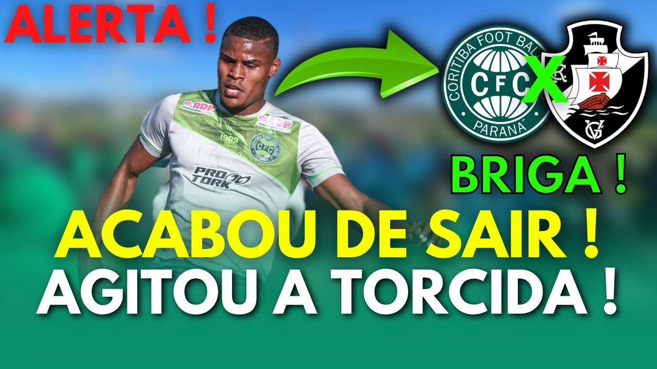 ⚪🟢URGENTE! CONFIRMADO! PODE COMEMORAR ! CORITIBA FC | TV COXA - NOT&Iacute;CIAS DO CORITIBA HOJE !