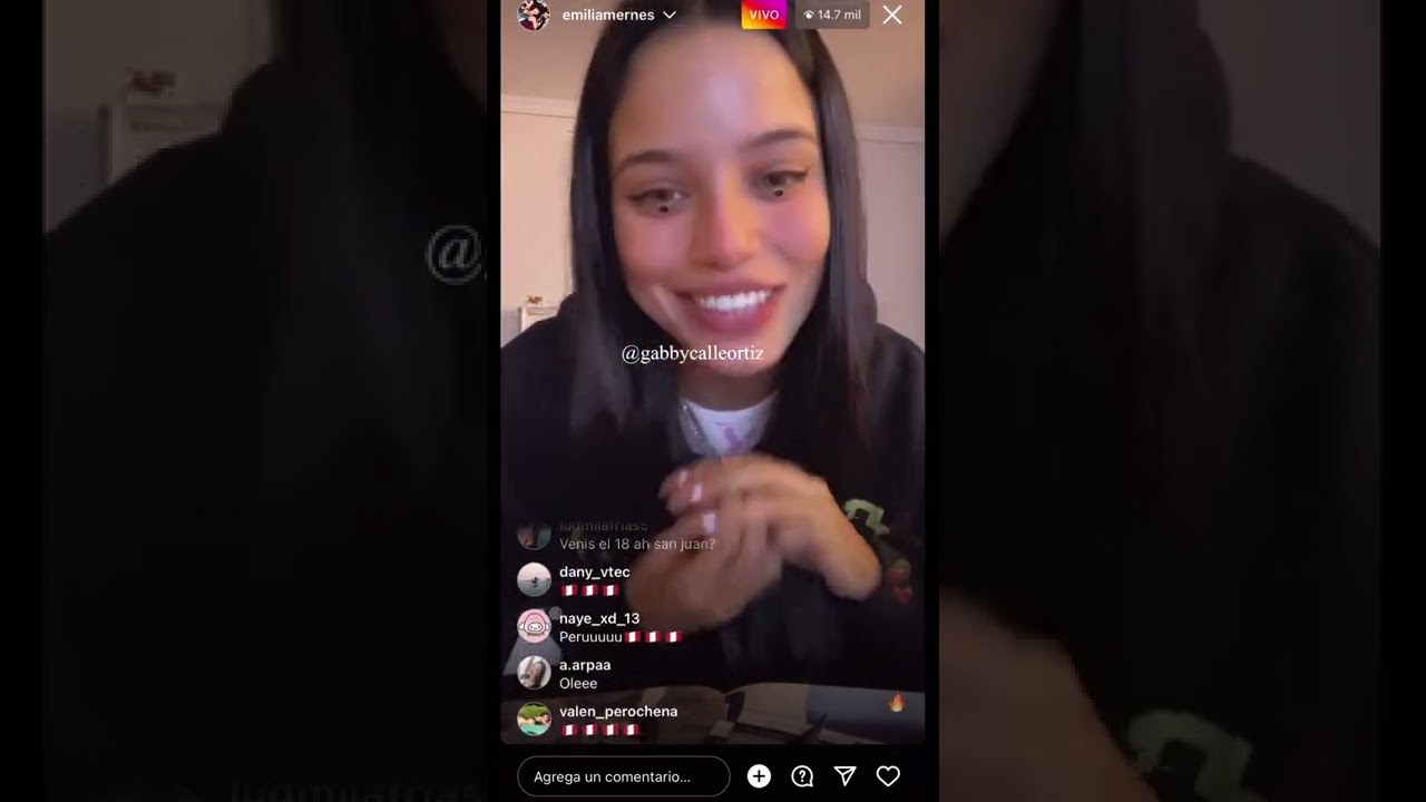 Emilia Mernes IG live 05/09/2022 ✨👀