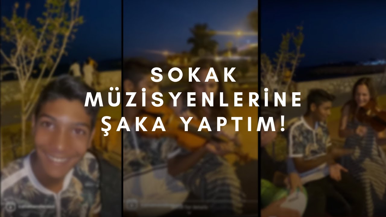 Sokak Müzisyenlerine Şaka Yaptım! Tepkiler İnanılmaz!
