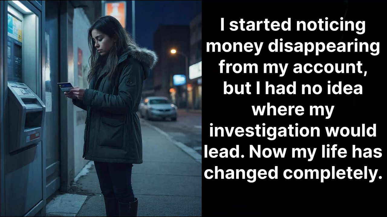 I started noticing money disappearing from my account…
