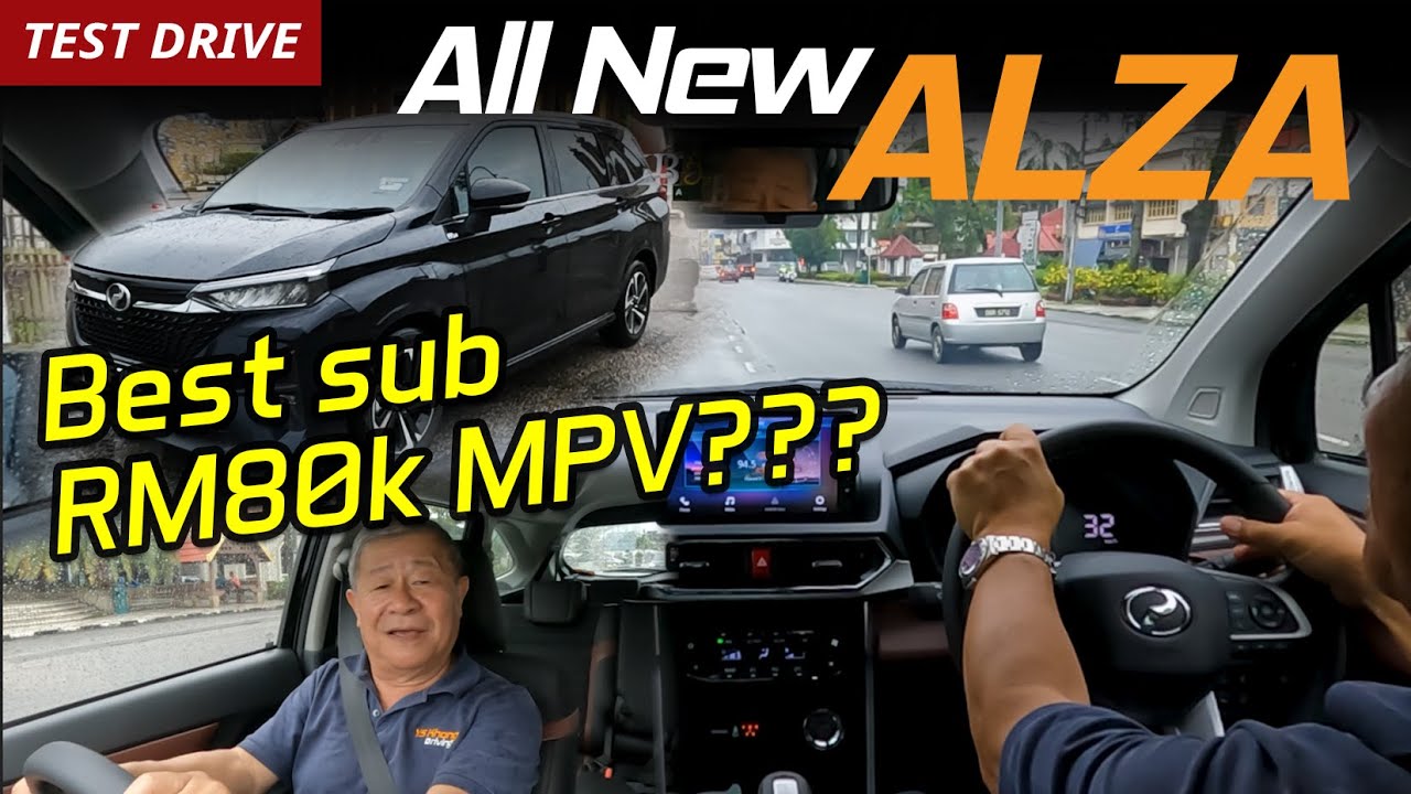 Perodua Alza 2022 - City Driving Impressions in Kota Baru / YS Khong Driving