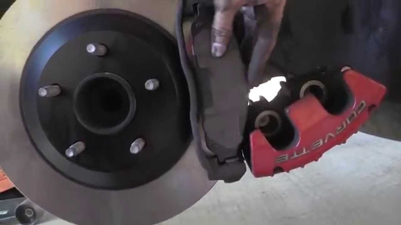 C5 Corvette Front Brake Pad and Rotor Swap DIY