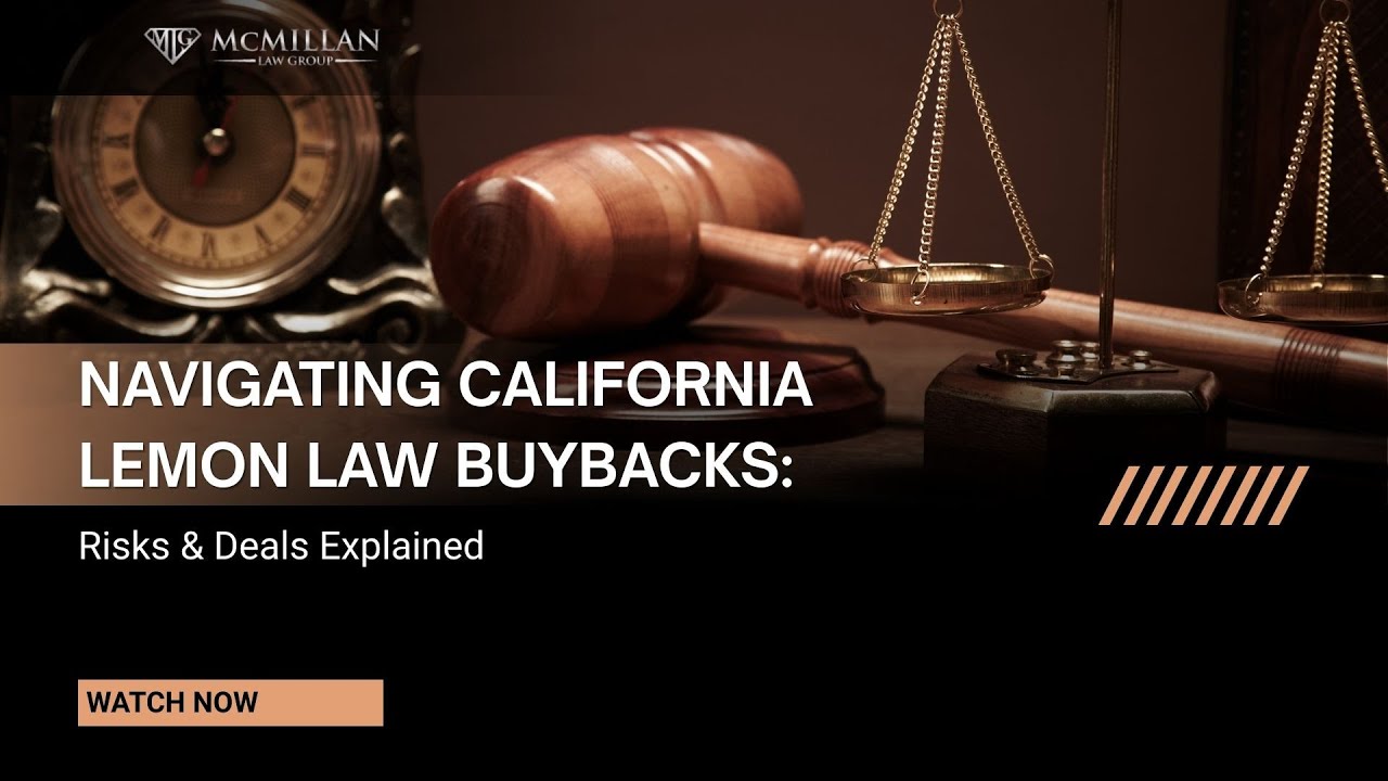 Navigating California Lemon Law Buybacks Risks & Deals Explained