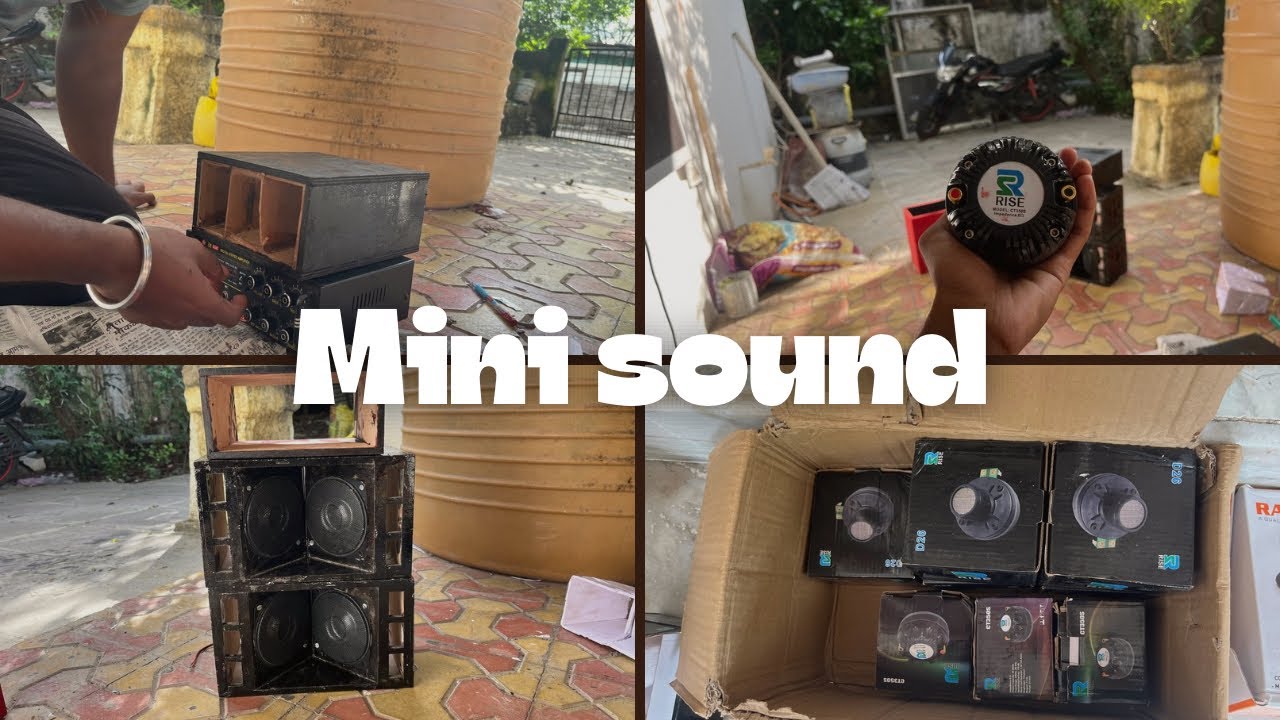 Mini sound Dj set up most powerful set up ￼ power by OS cabinet 🔊🙉￼￼￼