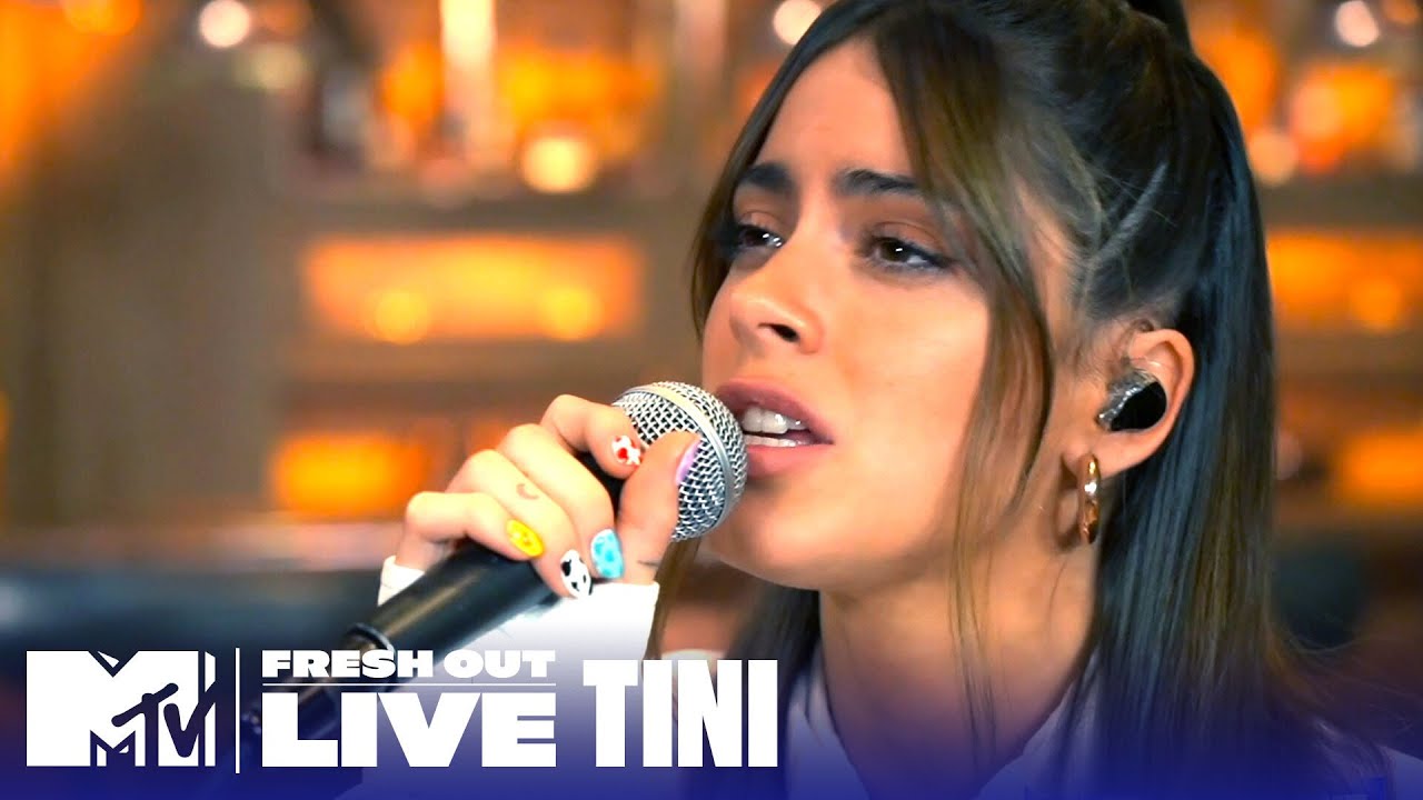 TINI Performs “Un Beso en Madrid” | #MTVFreshOut