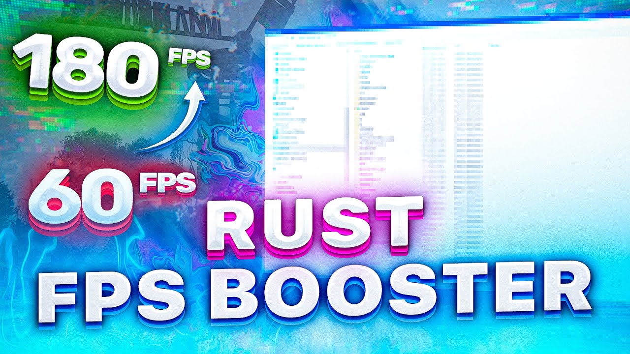 NEW RUST FPS BOOSTER 2022 | BEST RUST OPTIMIZATION SETTINGS | GUIDE SETTING FOR PVP/PVE RUST