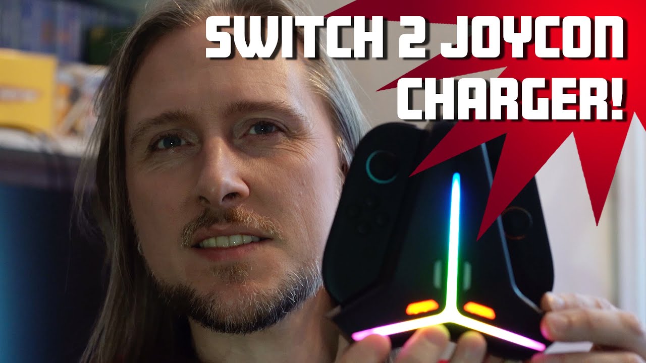 Обзор: Quad Charge S2 для Nintendo Switch 2 — зарядное устройство для двух комплектов контроллеро...