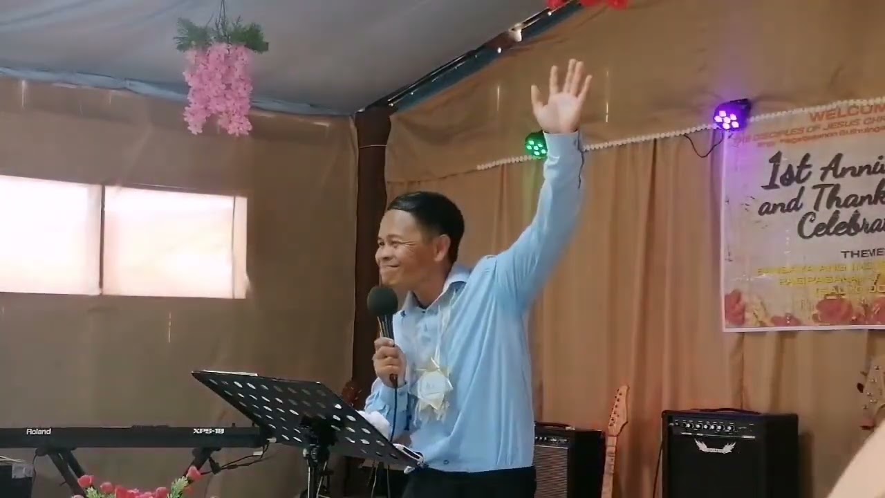 Pastor Gedeon Candelario Church Service Uploaded April 1,2024 Part 1/2