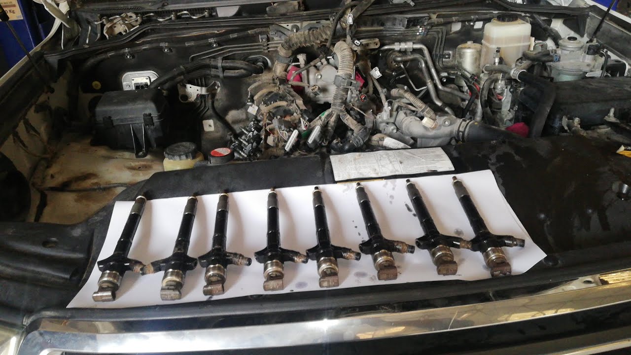 How to Diesel injector Removed (Land Ceuiser  D4D Engine )