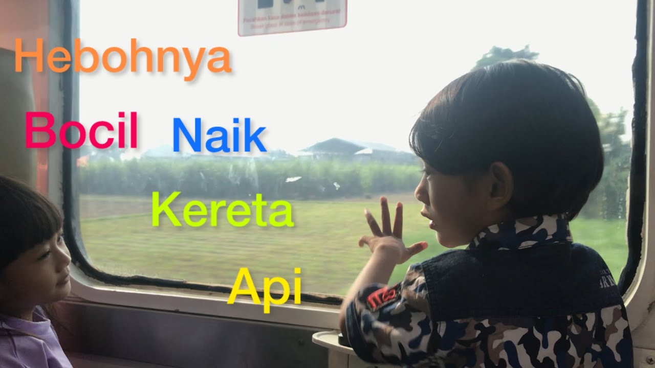 Hebohnya Para Bocil Naik Kereta Api Tut Tut Tut #rail #keretaapi #railfans #kai #naikkeretaapi