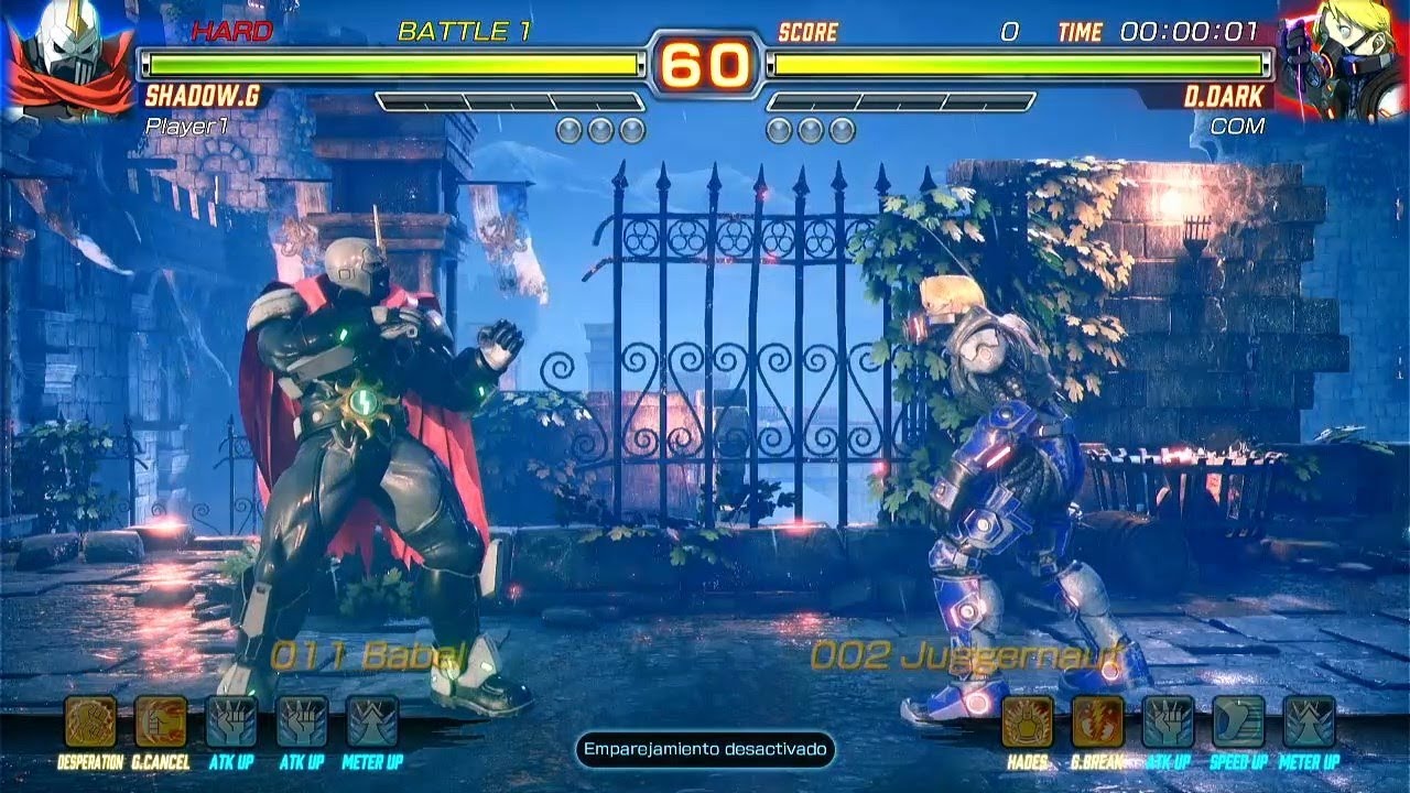 SHADOW GEIST VS DOCTRINE DARK - FIGHTING EX LAYER