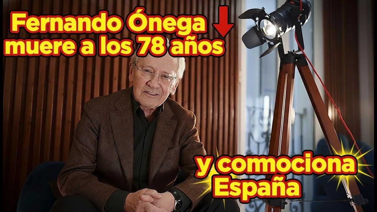 Fernando Ónega muere a los 78 años y conmociona España