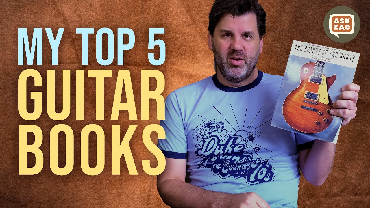 My Top 5 Guitar Books - Ask Zac 50