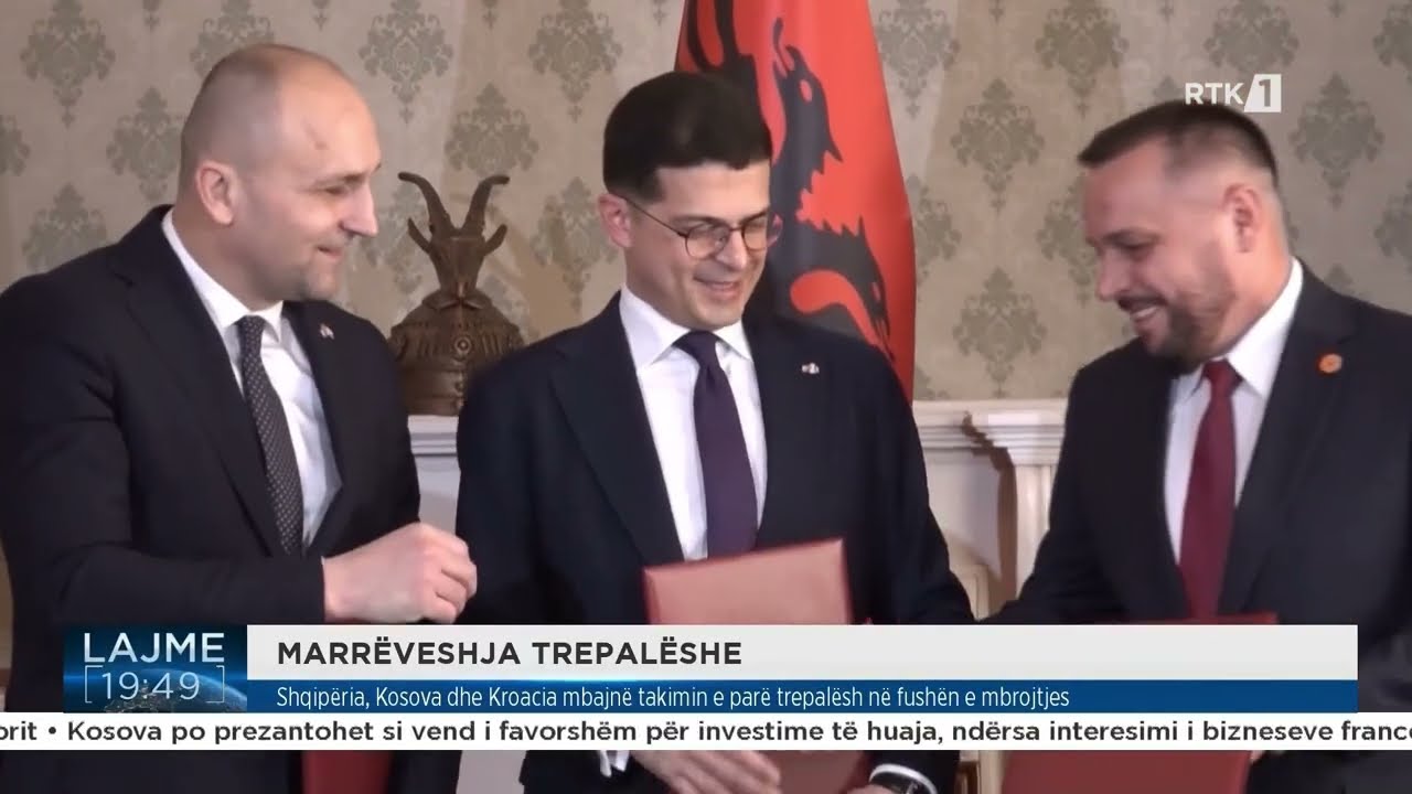 Shqipëria, Kosova dhe Kroacia mbajnë takimin e parë trepalësh në fushën e mbrojtjes