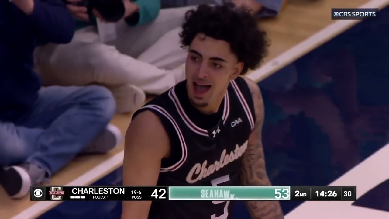 UNCW MBB | Highlights vs Charleston, 02-13-25