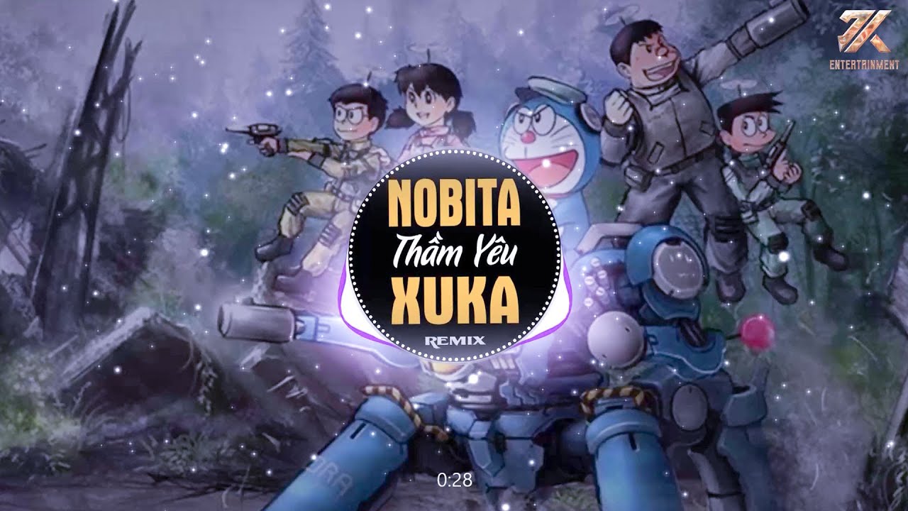 Nobita Thầm Yêu Xuka REMIX ❣️ Nobita thầm yêu Xuka hái hoa hồng tặng cho Chaien❣️Nobita Tiktok 2022