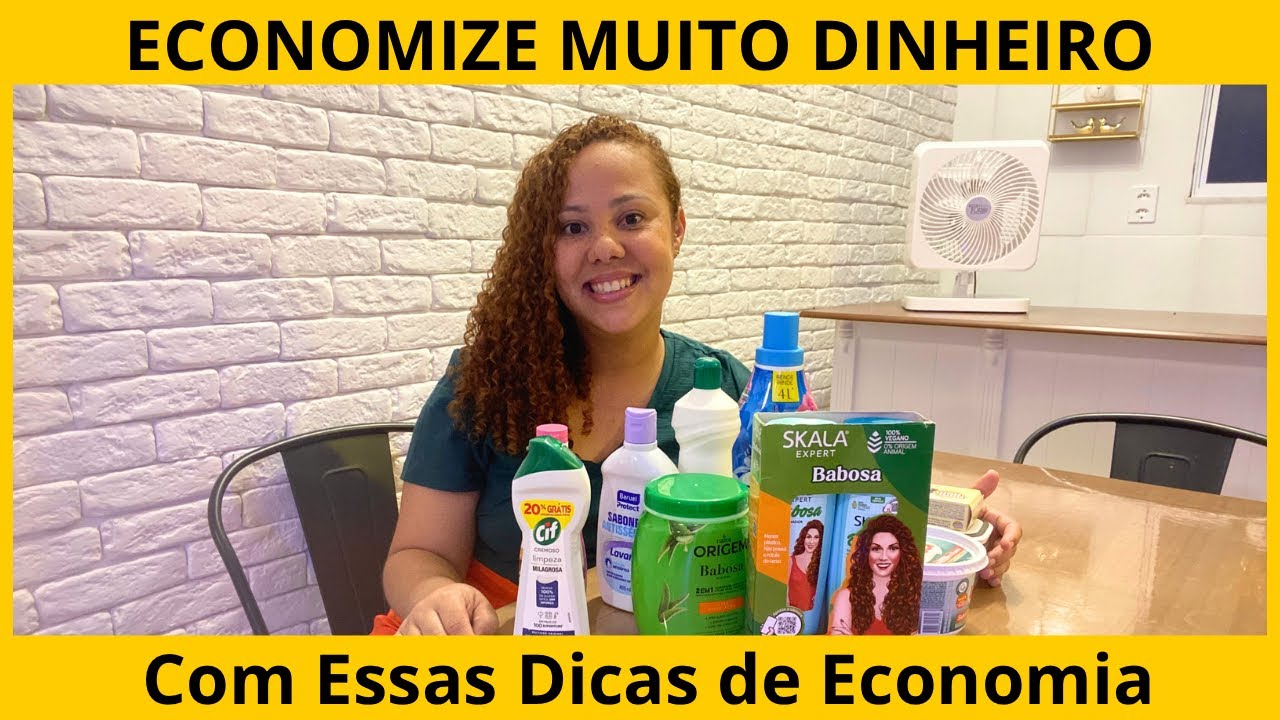 ECONOMIZE MUITO DINHEIRO COM ESSAS DICAS DE ECONOMIA.