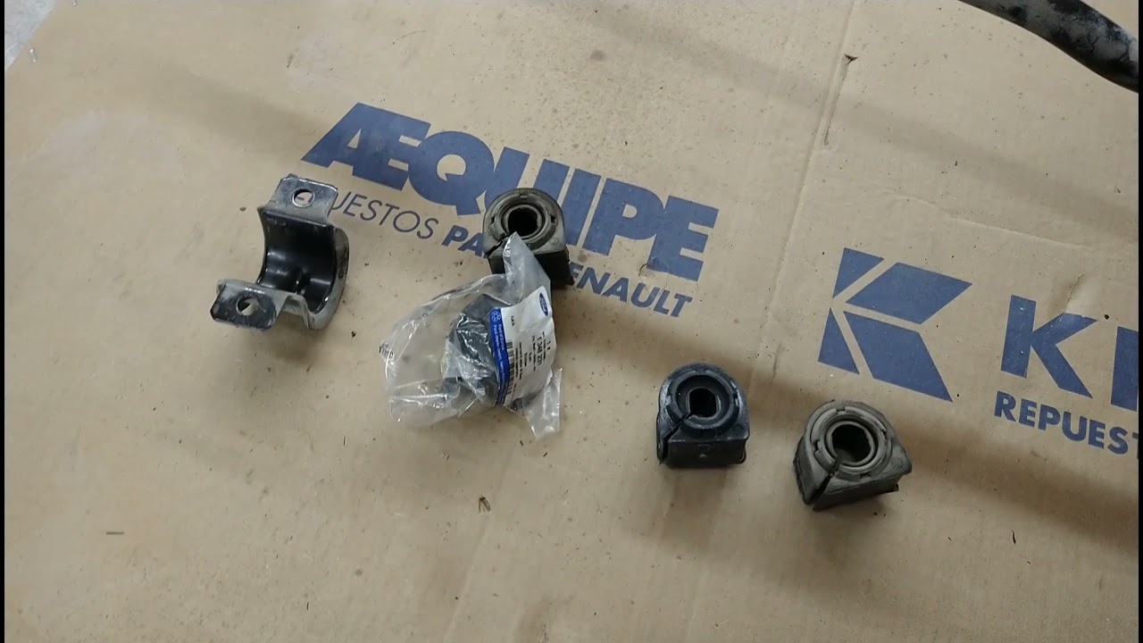 Cambio bujes barra estabilizadora Ford Focus 2, Ecosport