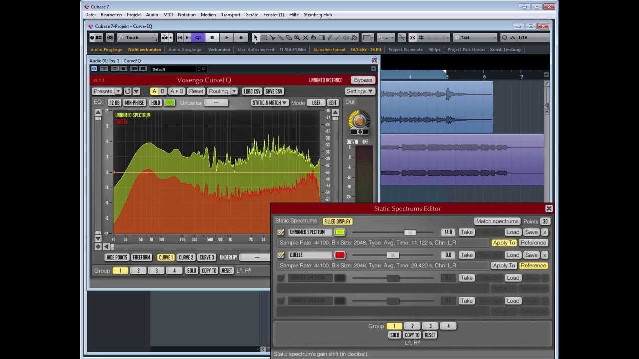 Voxengo Curve EQ - EQ-Matching (Video 3/4)