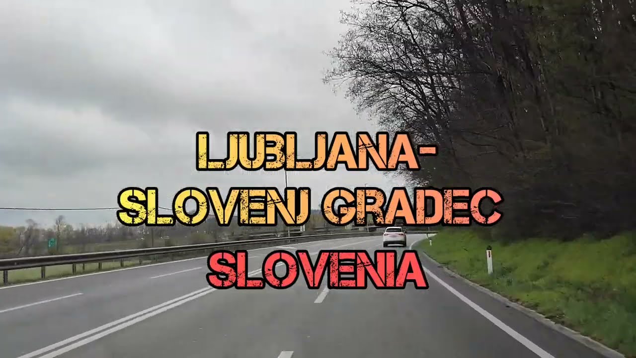 Driving in Slovenia 🇸🇮 from Ljubljana to Slovenj Gradec @itravelandsing