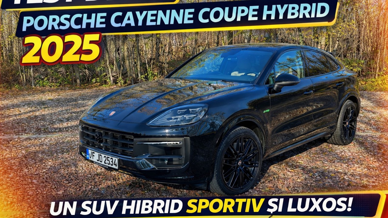 Test Drive Porsche Cayenne Coupe hibrid 2025: confort excepțional, compromisuri surprinzătoare