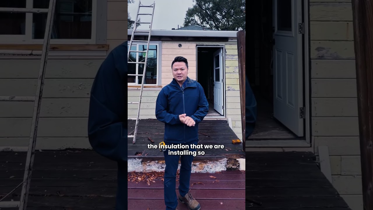 Installing Insulation in the Rainy Weather 
