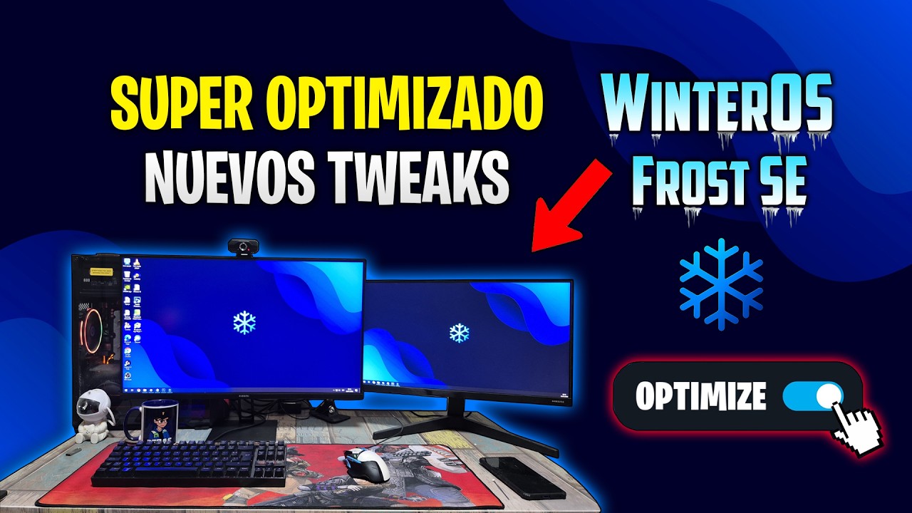 WinterOS Frost SE: EL MEJOR WINDOWS SUPER OPTIMIZADO 2026