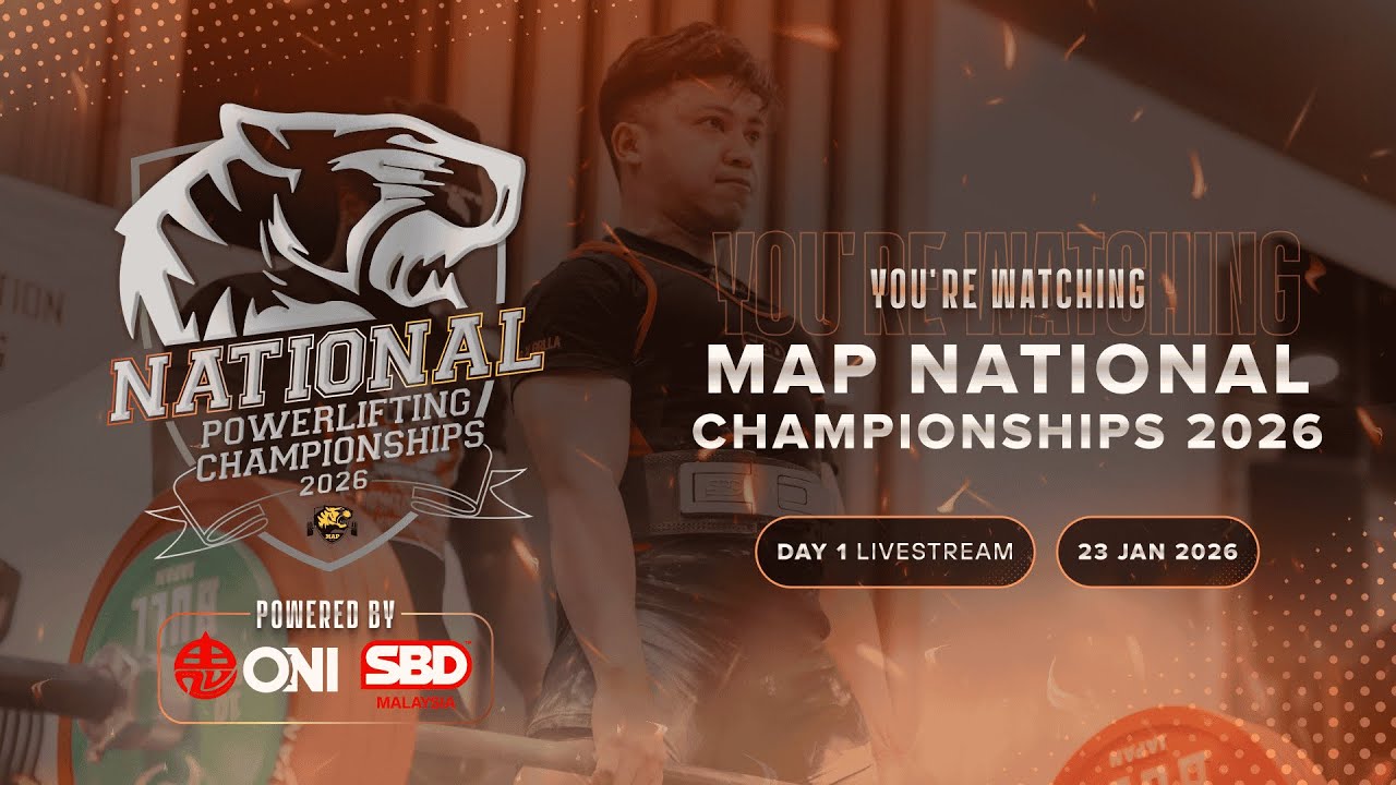MAP National Powerlifiting Championships 2026 | Day 1 Session 2