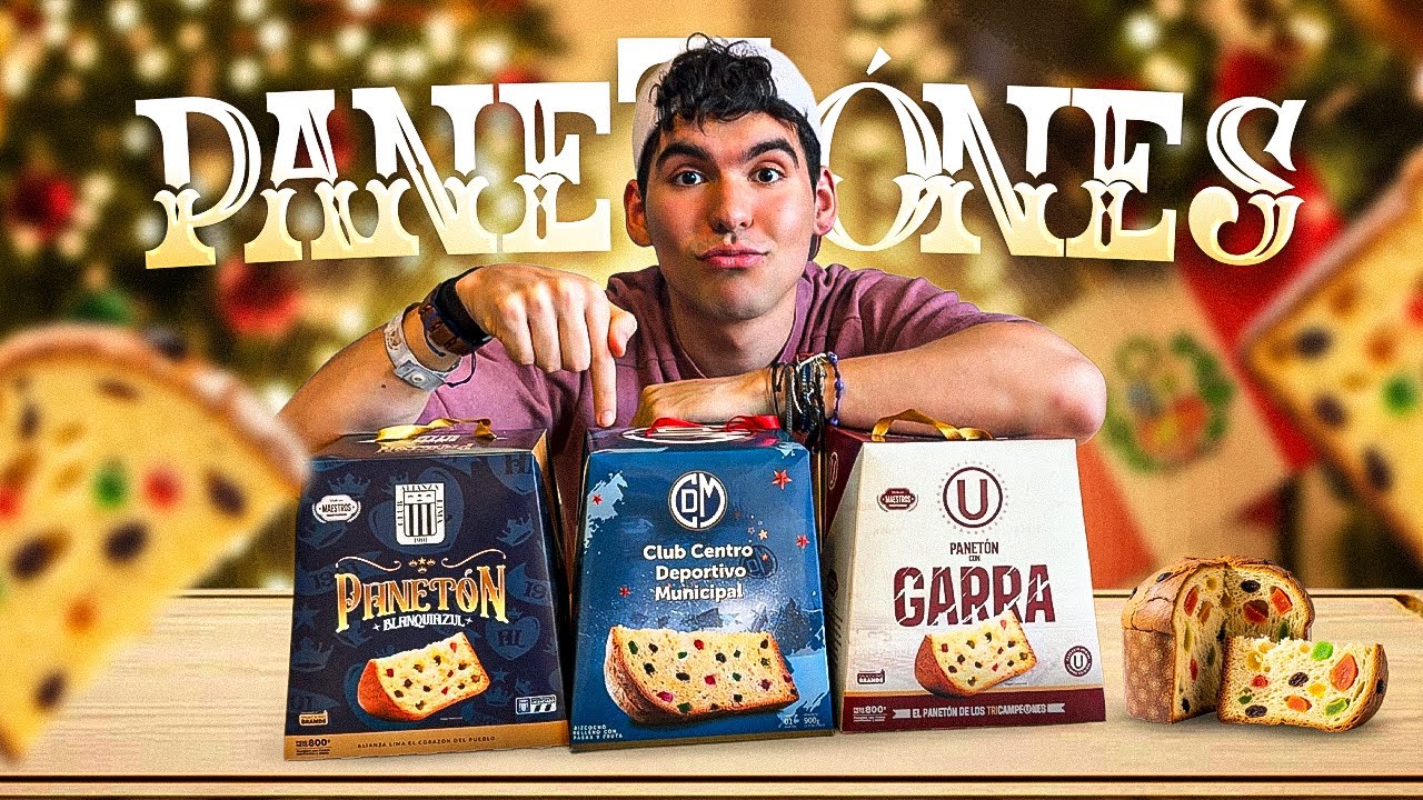Pruebo panetones del futbol peruano 🇵🇪🎄