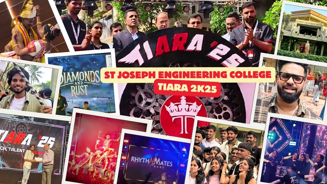 Tiara 2025 | St Joseph Engineering College Mangaluru | College Day @StJosephEngineeringCollege